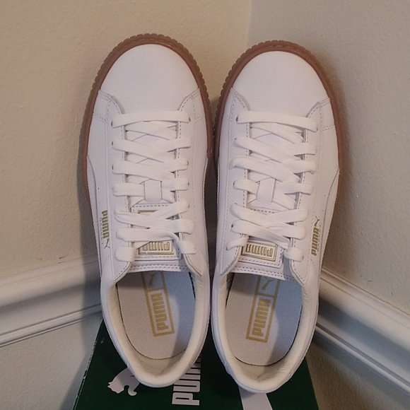 🎈Puma Platform Core Leather Sneakers , NWT, Sz - Picture 8 of 8